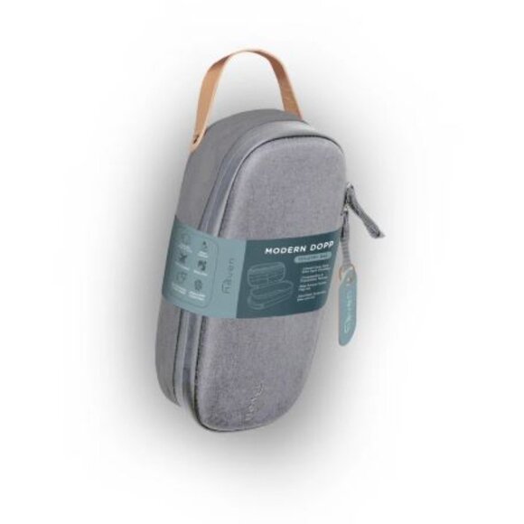 Haven Gray Modern Dopp Toiletry Bag - Picture 1 of 3